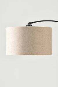 Brightech Logan LED Marble Base Arc Floor Lamp