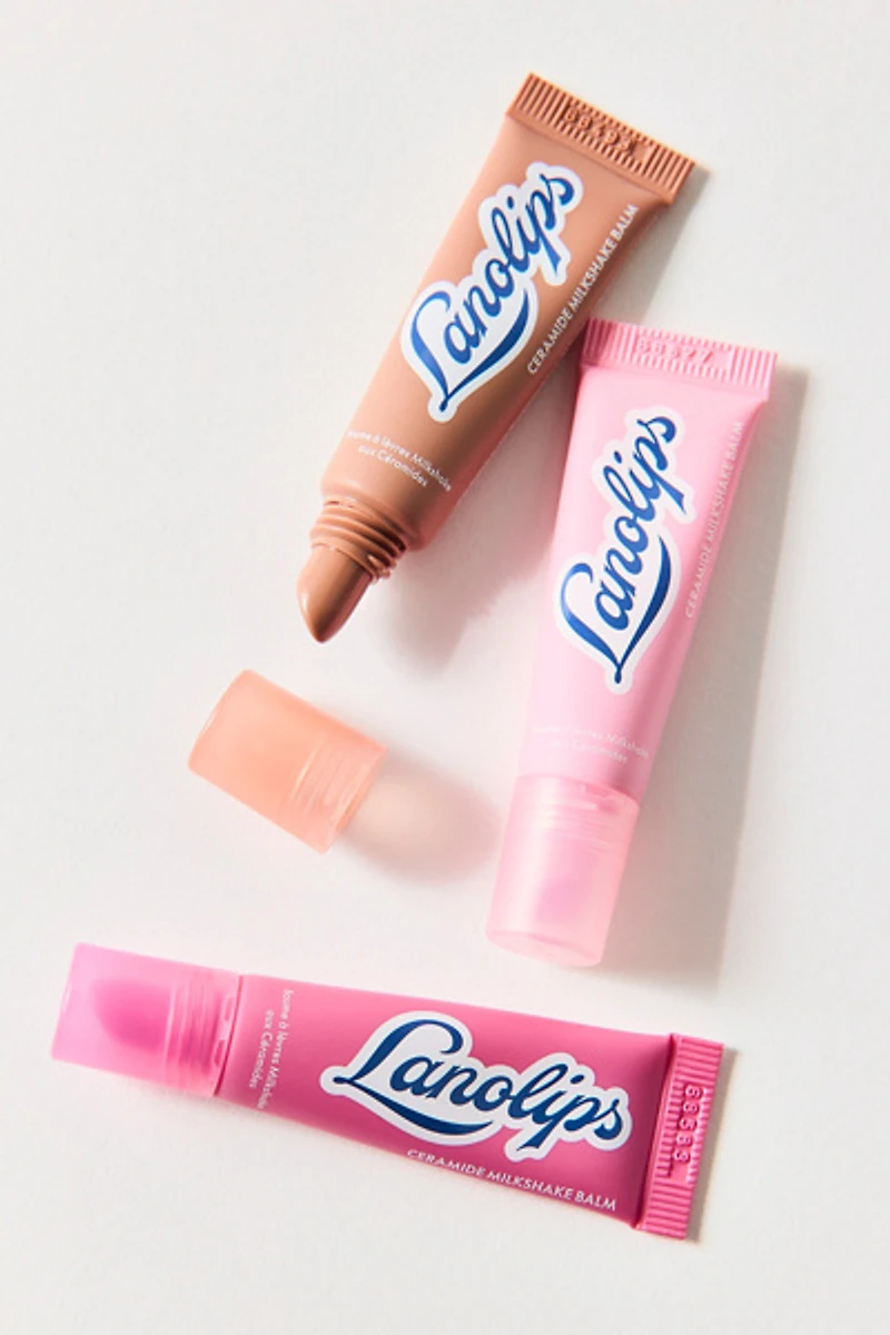 Lanolips Ceramide Milkshake Tinted Mini Lip Balm Set