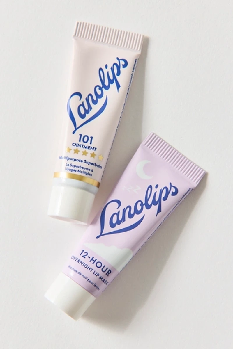 Lanolips Lip Heroes Day & Night Lip Balm Set