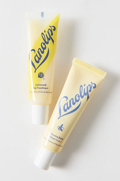 Lanolips Limoncello Lip Treatment & Lip Balm Duo Set