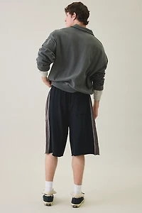 iets frans... Harri Raw Hem Sweatshorts