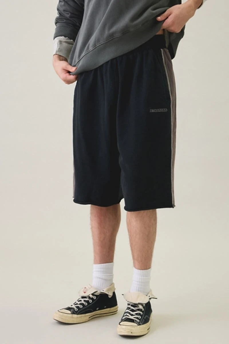 iets frans... Harri Raw Hem Sweatshorts