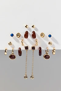 Misha Color Pop Multi Earrings Set