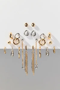 Scorpio Mixed Metal Multi Earrings Set