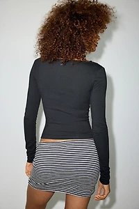 Out From Under Bec Fitted Cardigan
