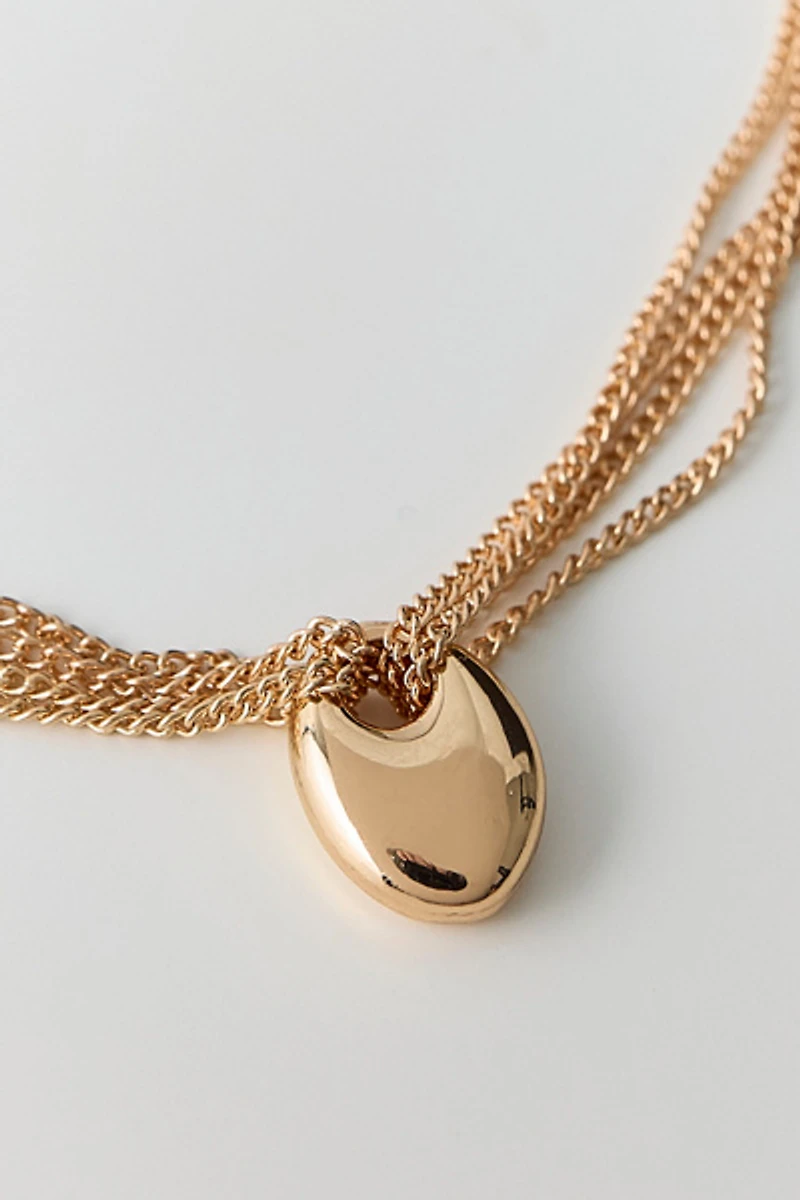 Ella Mixed Chains Layering Necklaces Set