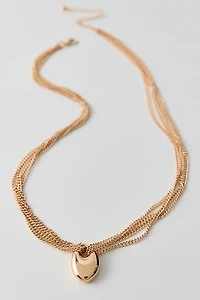Ella Mixed Chains Layering Necklaces Set