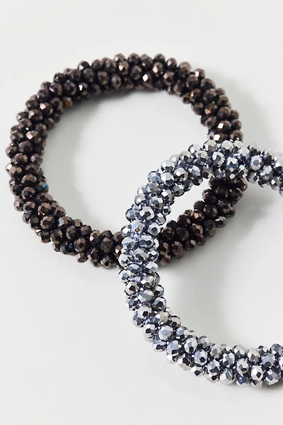 Brenda Beaded Bangle Bracelets Set