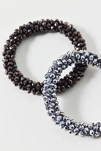 Brenda Beaded Bangle Bracelets Set