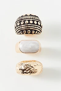 Sadie Chunky Boho Rings Set