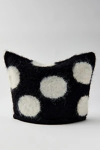 Mylo Polka Dot Square Beanie