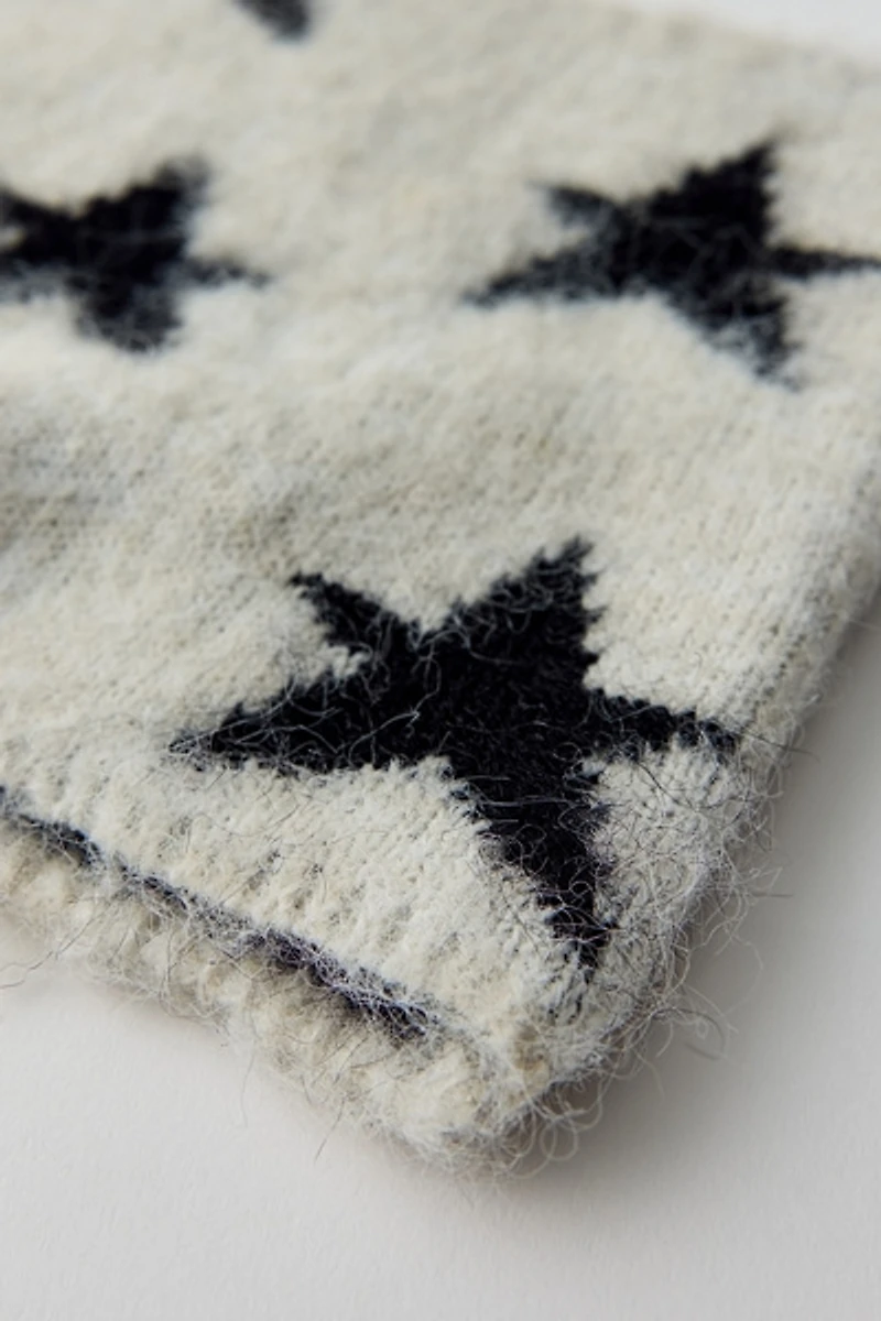 Mylo Star Pattern Square Beanie