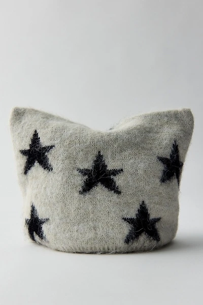 Mylo Star Pattern Square Beanie