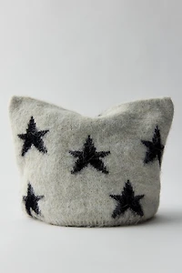 Mylo Star Pattern Square Beanie