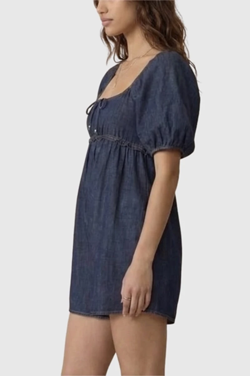 Modenaire Tie-Detail Romper