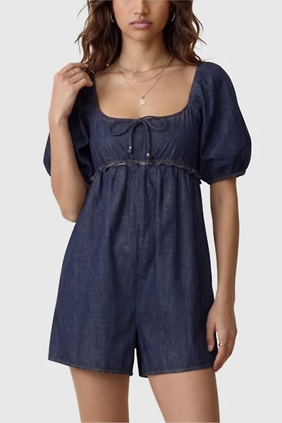 Modenaire Tie-Detail Romper