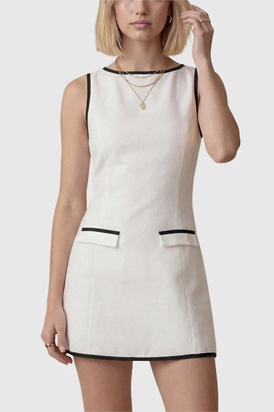 Modenaire Sleeveless Mini Shift Dress