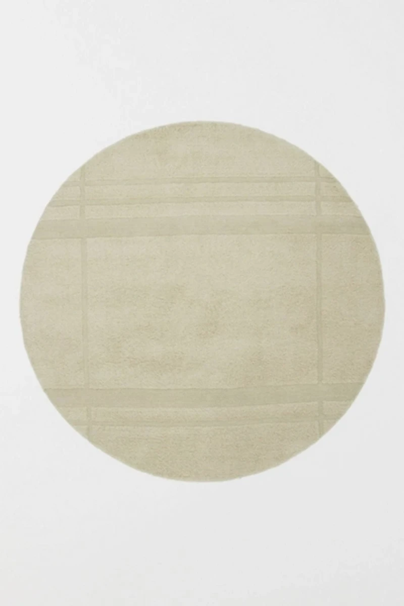Revival Catlett Round Washable Wool Rug