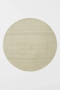 Revival Catlett Round Washable Wool Rug