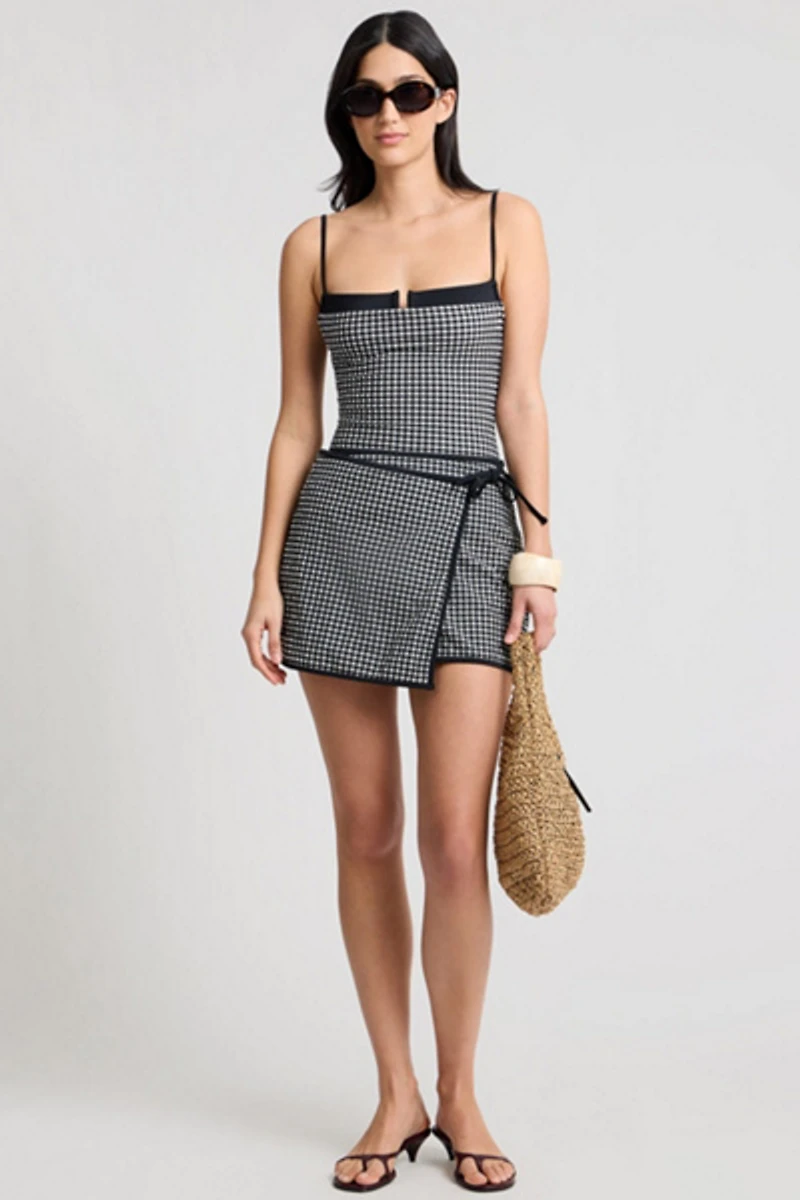 Onia Mini Wrap Skirt