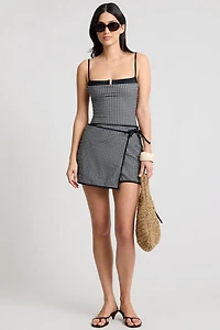 Onia Mini Wrap Skirt