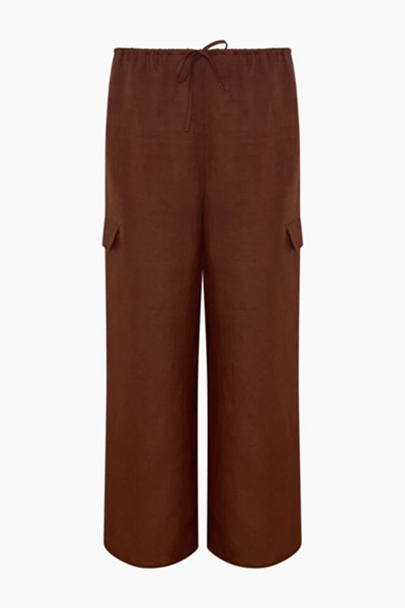 Onia Air Linen Cargo Pant