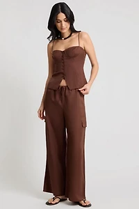 Onia Air Linen Cargo Pant