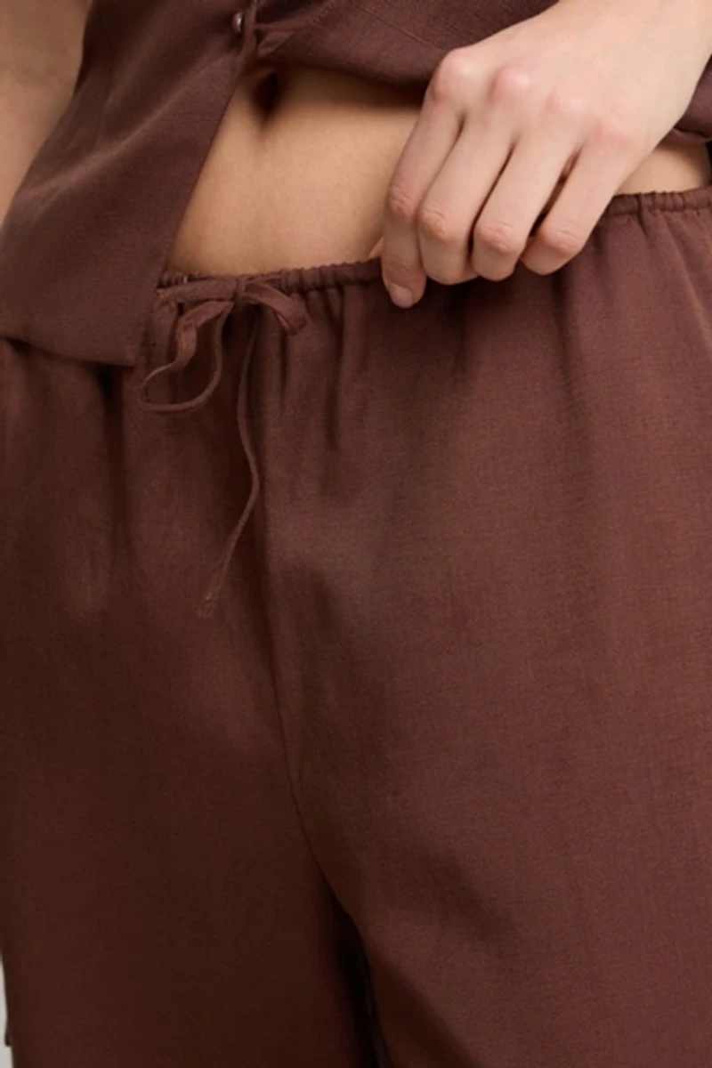 Onia Air Linen Cargo Pant