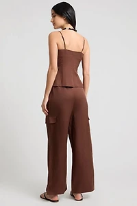 Onia Air Linen Cargo Pant