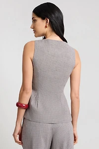 Onia Peplum Vest