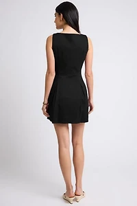 Onia Boatneck Button Front Dress