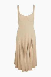 Onia Sweetheart Pleated Dress
