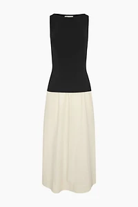 Onia Boatneck Mix Media Dress