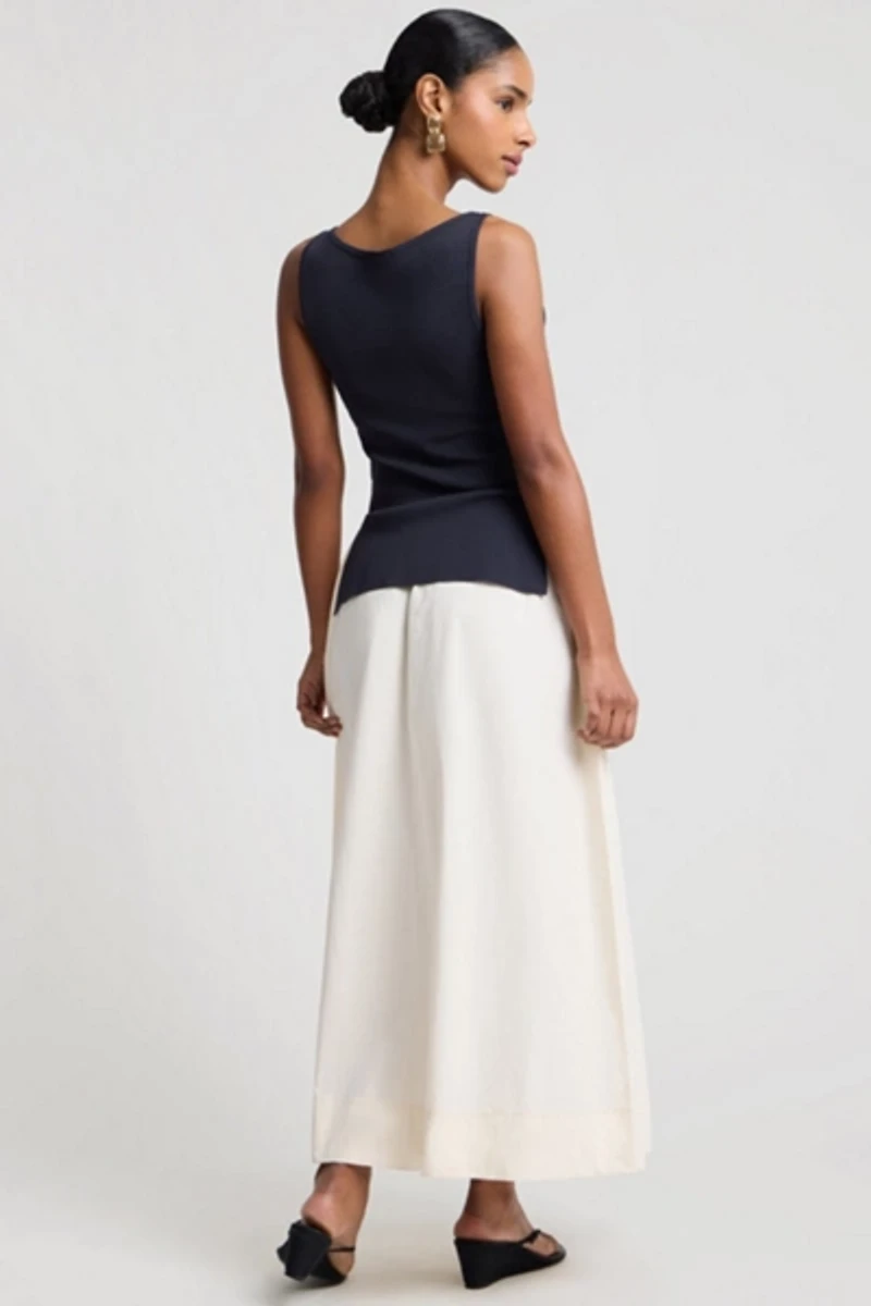 Onia Boatneck Mix Media Dress