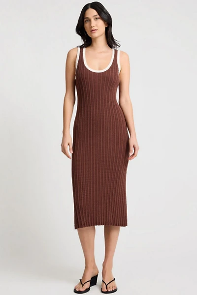 Onia Cotton Boucle Scoop Tank Dress