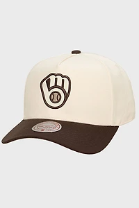 Mitchell & Ness MLB Milwaukee Brewers Pro Snapback Hat