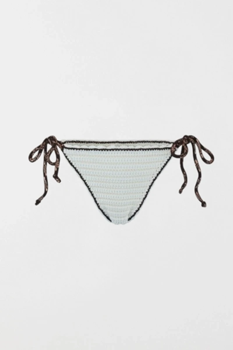 Gunes Tie Crochet Bikini Bottom