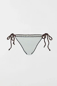 Gunes Tie Crochet Bikini Bottom