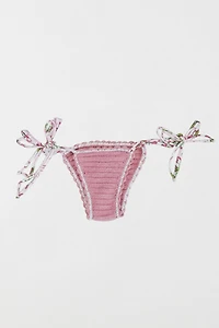 Gunes Tie Crochet Bikini Bottom