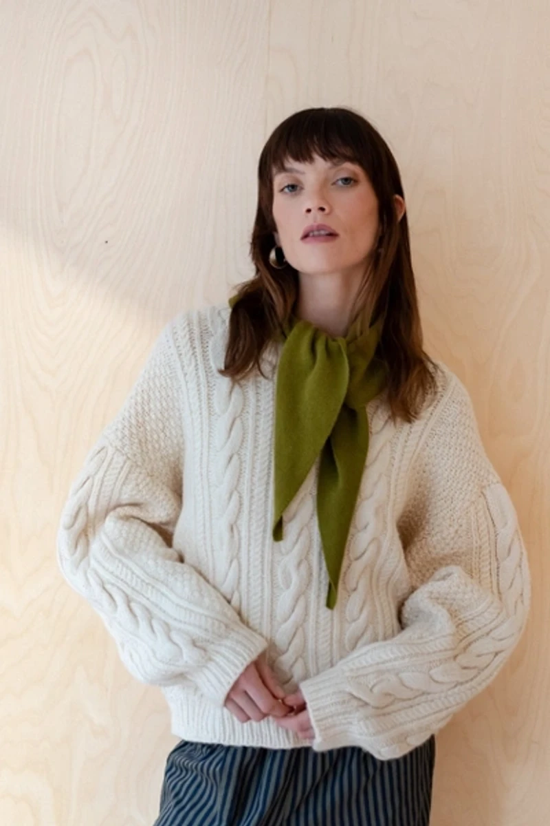 TBCo Merino Wool Triangle Scarf