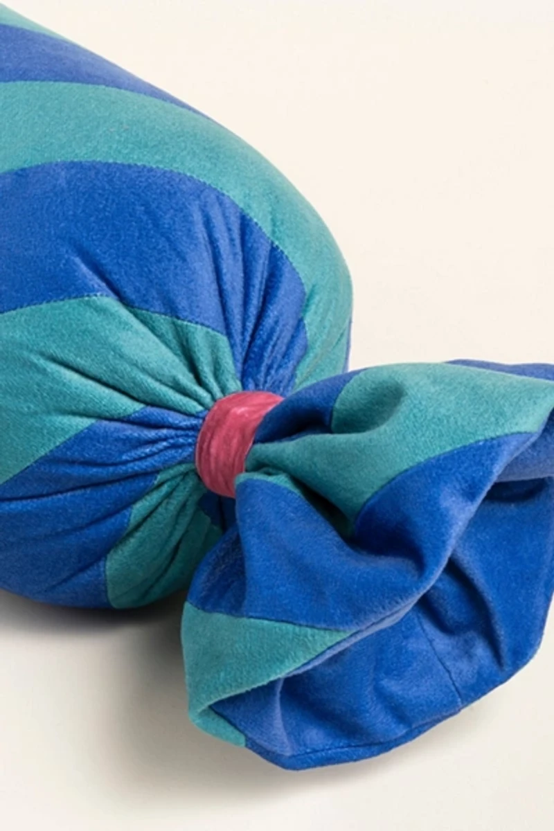 Zsa Zsa Zsu Hansi Bias-Cut Ruffled Velvet Cushion