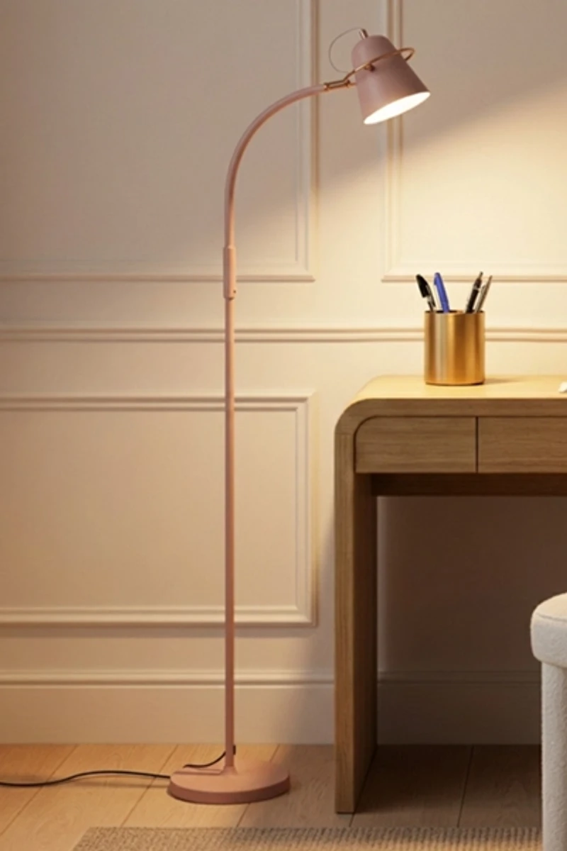 Brightech Zoey LED Gooseneck Floor Lamp