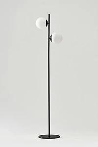 Brightech Sphere LED Frosted Globe Shade Floor Lamp