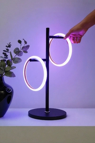 Brightech Saturn LED RGB Color Changing Table Lamp