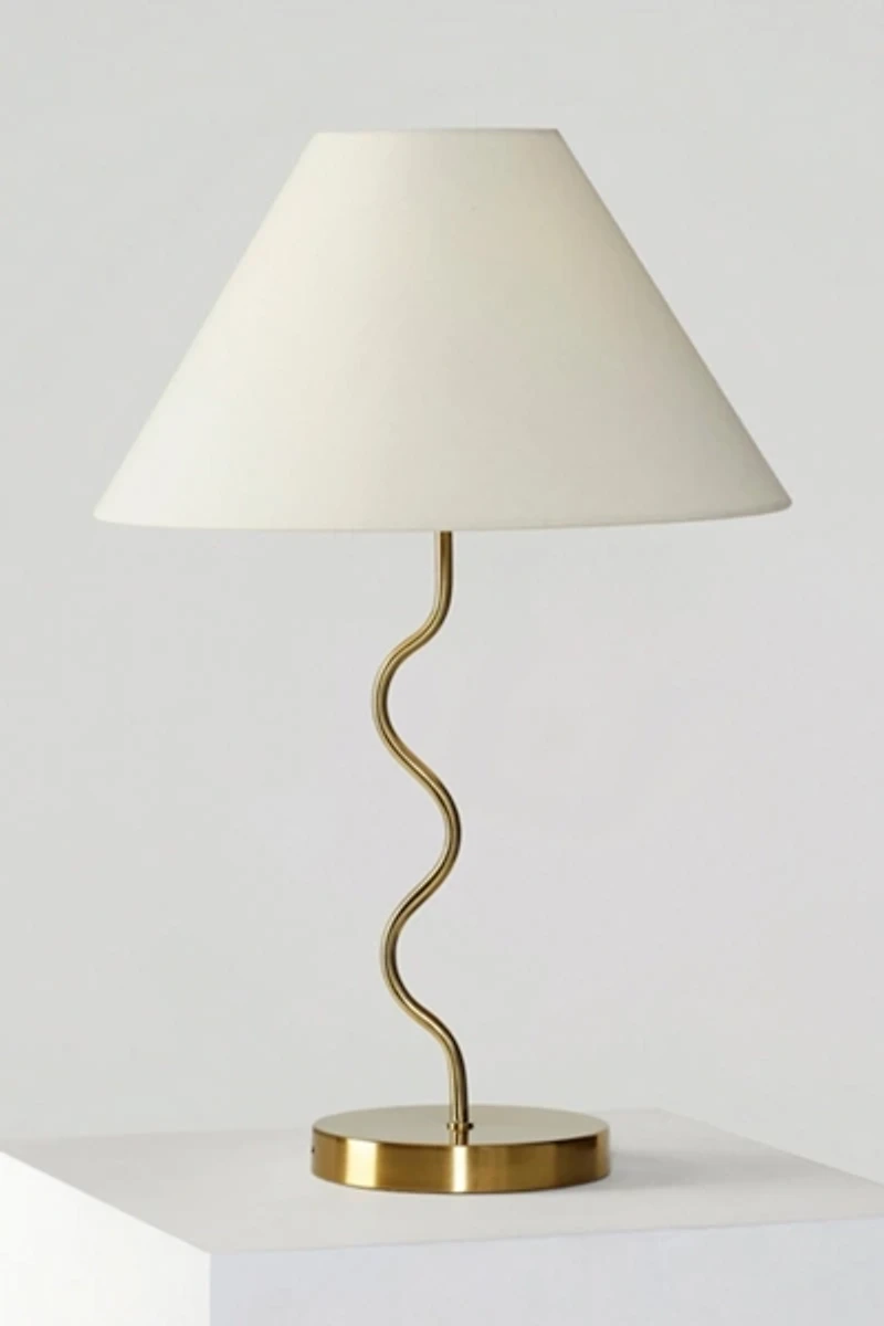 Brightech Squiggle LED Column Table Lamp