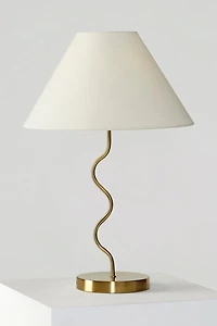 Brightech Squiggle LED Column Table Lamp