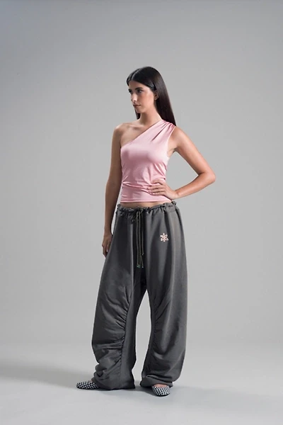 High Frequency Camelia One Sleeve Top