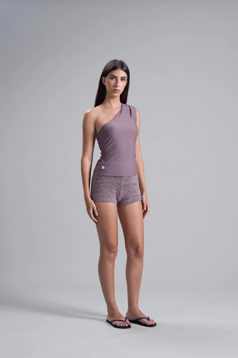 High Frequency Iris One Sleeve Top