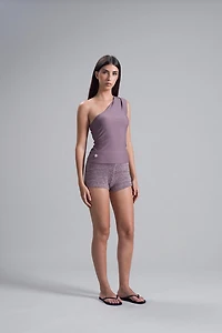 High Frequency Iris One Sleeve Top