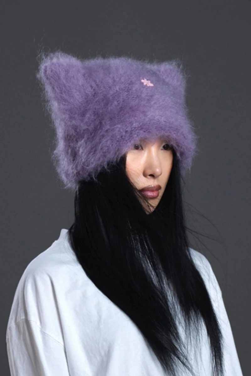 High Frequency x Spicie Melody Mohair Hat